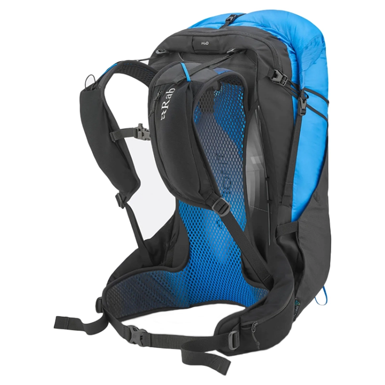 Rab Syclon XP 40 - Black / Maya Blue
