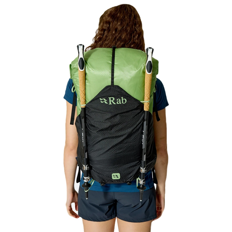 Rab Syclon XP 38ND - Black / Dark Fig Green