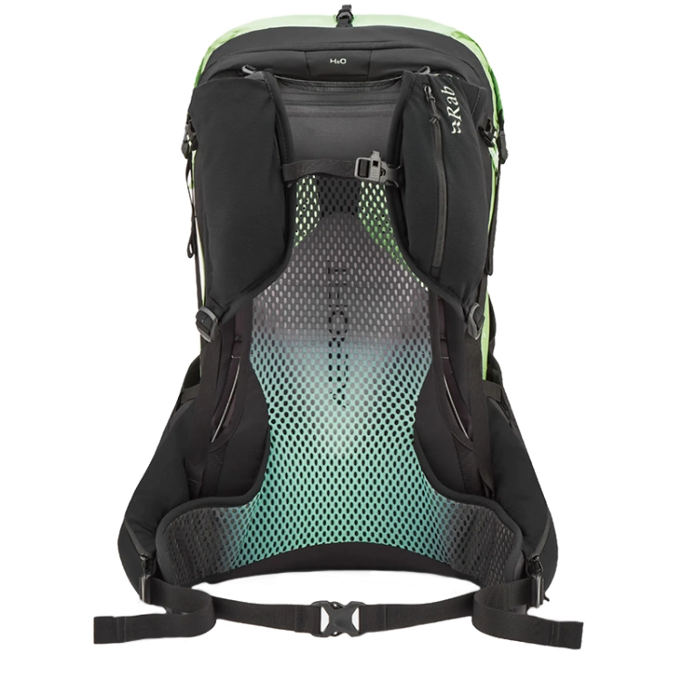 Rab Syclon XP 38ND - Black / Dark Fig Green