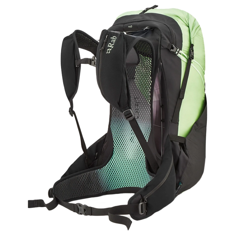 Rab Syclon XP 38ND - Black / Dark Fig Green