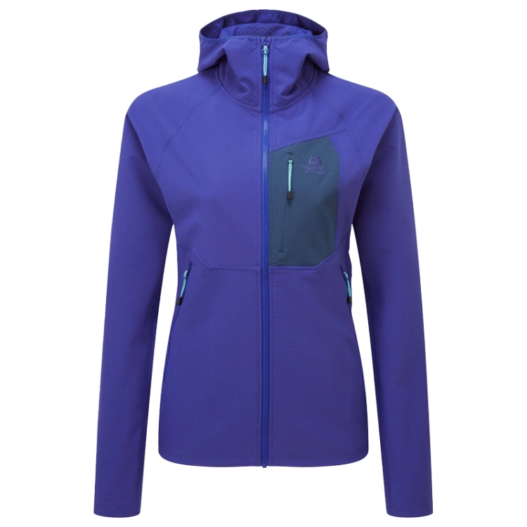 Mountain Equipment Arrow Hooded Women's Jacket - Clematis / Dusk
