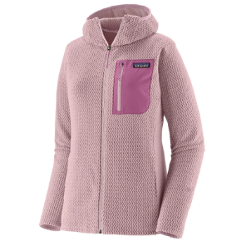 Patagonia Women's R1 Air Fleece Full-Zip Hoody - Quiet Violet