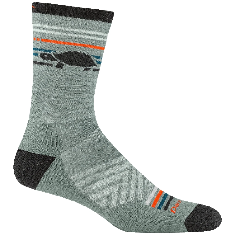 Darn Tough Men's Pacer Micro Crew Ultra-Lightweight Running Socks - Seafoam