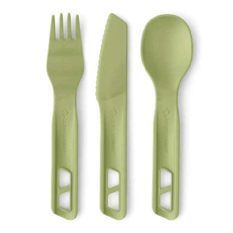 Sea to Summit Horizon Cutlery Set (3 Piece) - Tarragon - Green