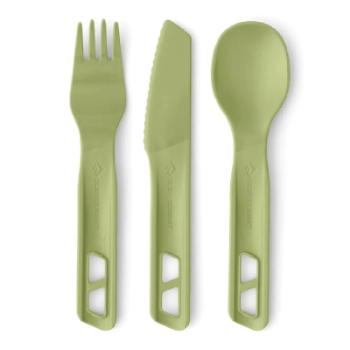 Sea to Summit Horizon Cutlery Set (3 Piece) - Tarragon - Green