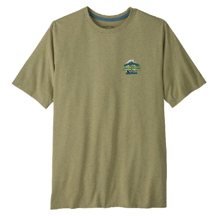 Patagonia Men's Great Waves Responsibili-Tee - Gumtree Green