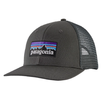 Patagonia P-6 Logo Trucker Hat - Forge Grey