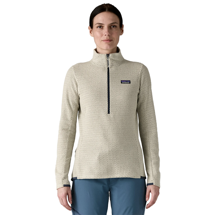 Patagonia Women's R1 Air Zip Neck - Wool White