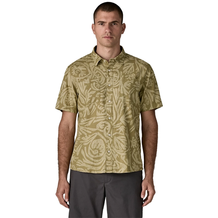 Patagonia Men's Back Step Shirt - Earthen: Weathered Stone