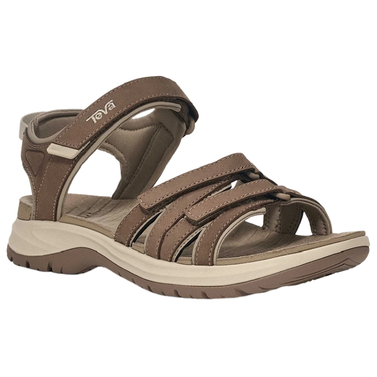 Teva Women's Tirra Sport Leather Hiking Sandal - Caribou