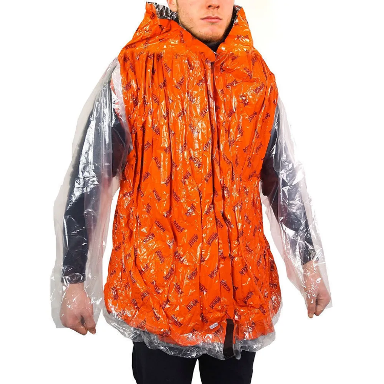 Blizzard 3 Layer Survival Jacket - Orange