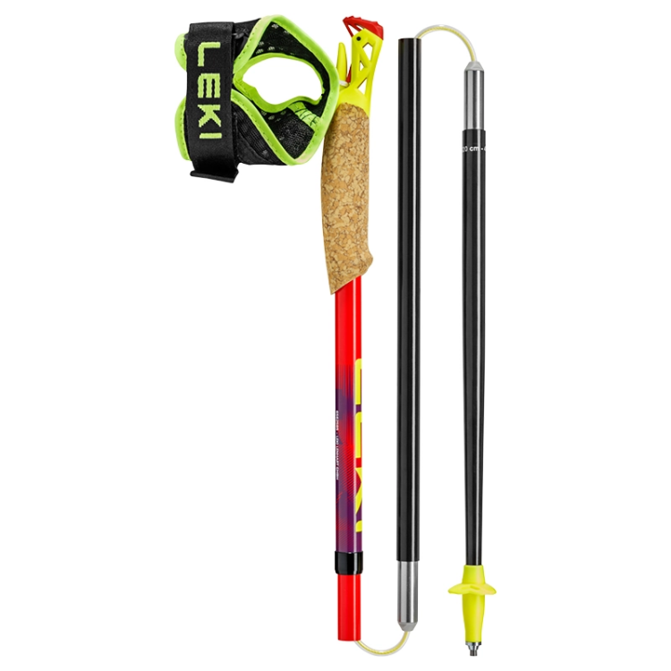 Leki Ultratrail FX.One - Bright Red - Violet - Neon Yellow