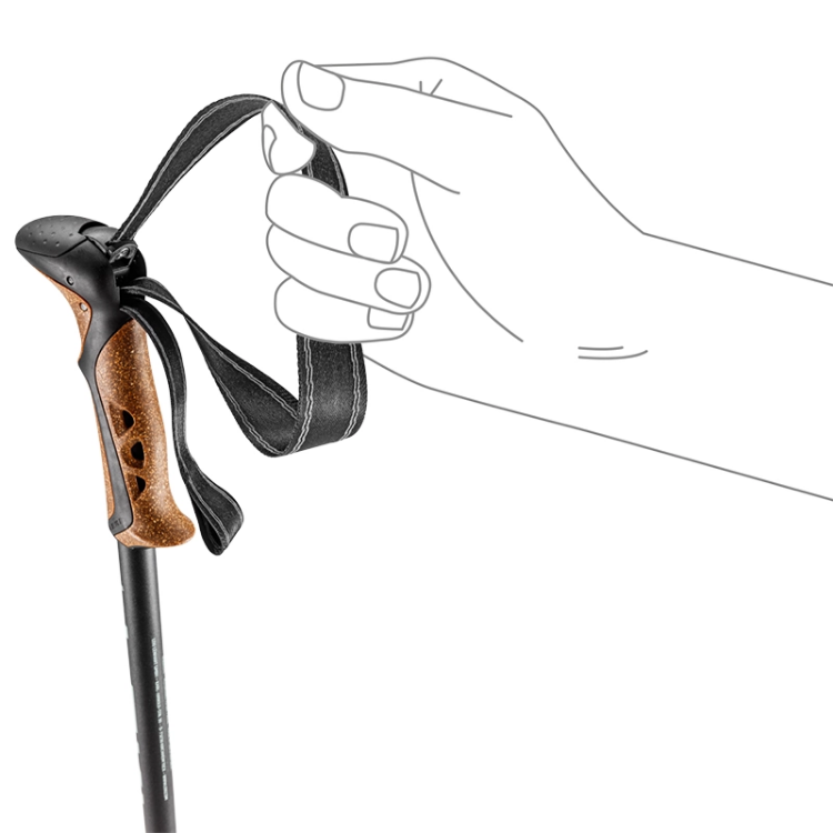 Leki Khumbu AS - Black - Dark Sea Green