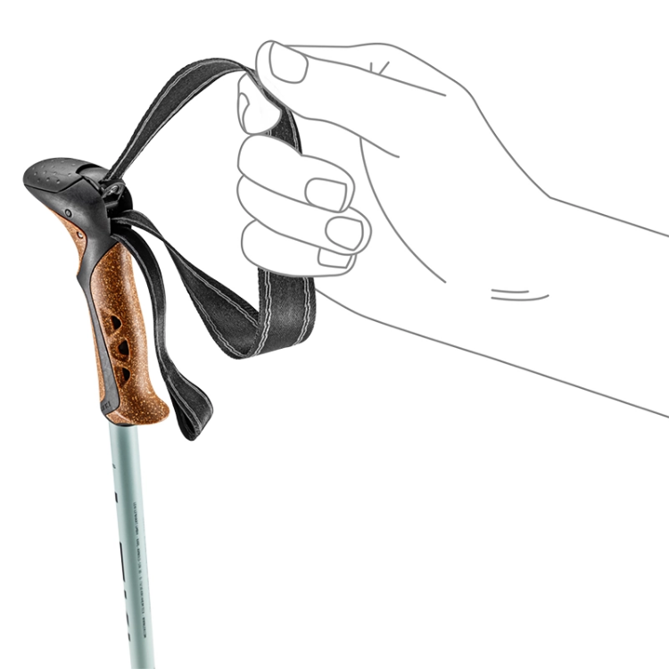 Leki Khumbu Lite AS - Dark Sea Green - Black