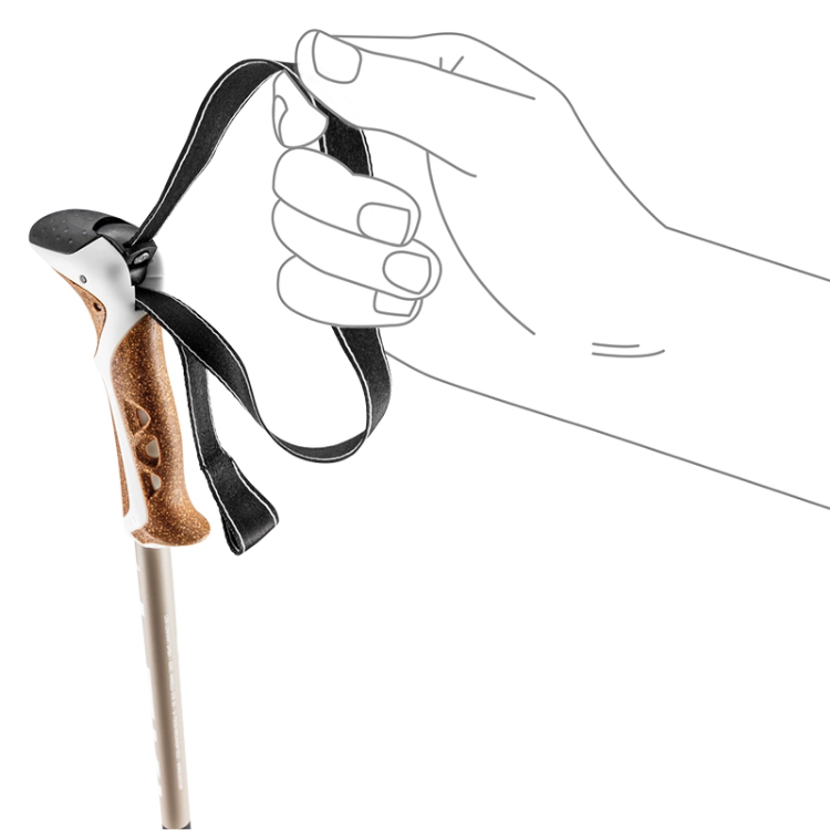 Leki Khumbu Lite Compact - Pale Clay - Light - Black - White