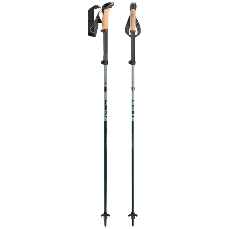 Leki Makalu Cork FX TA - Dark - Sea - Green - Dark - Stone - Blue