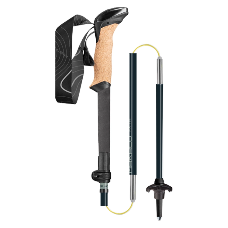 Leki Makalu Cork FX TA - Dark - Sea - Green - Dark - Stone - Blue