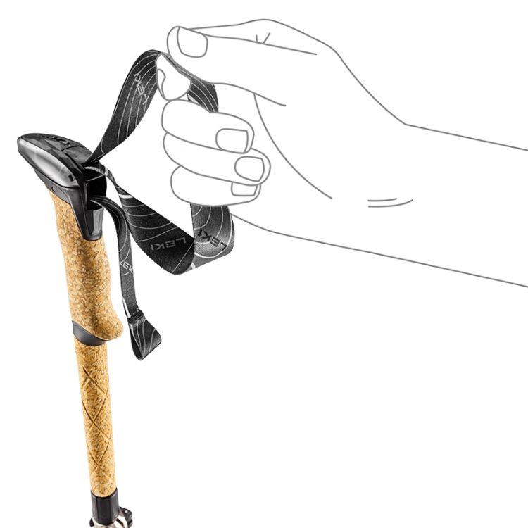 Leki Makalu FX Carbon Compact - Natural - Carbon - Grey - Green - White