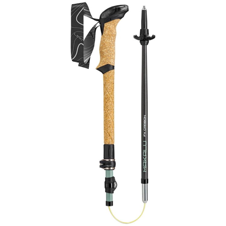 Leki Makalu FX Carbon Compact - Natural - Carbon - Grey - Green - White