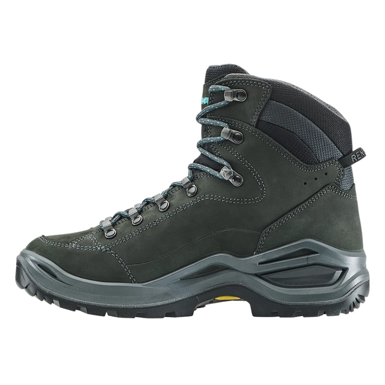 Lowa Renegade Evo GTX Mid Ws S (Narrow) - Asphalt / Turquoise