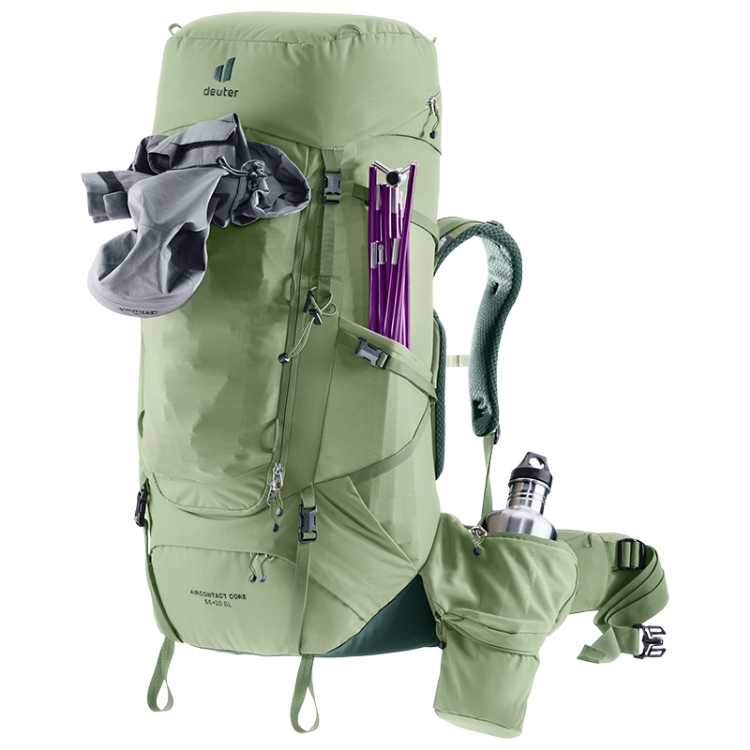 Deuter Aircontact Core 55+10 SL - Grove Ivy