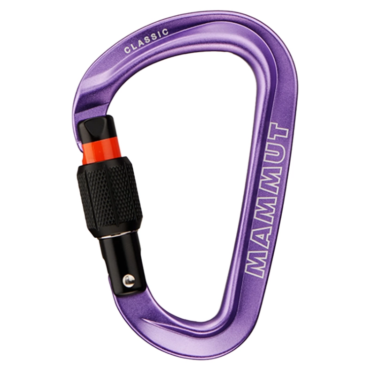 Mammut Classic HMS Screwgate Carabiner - Alpine Calamint
