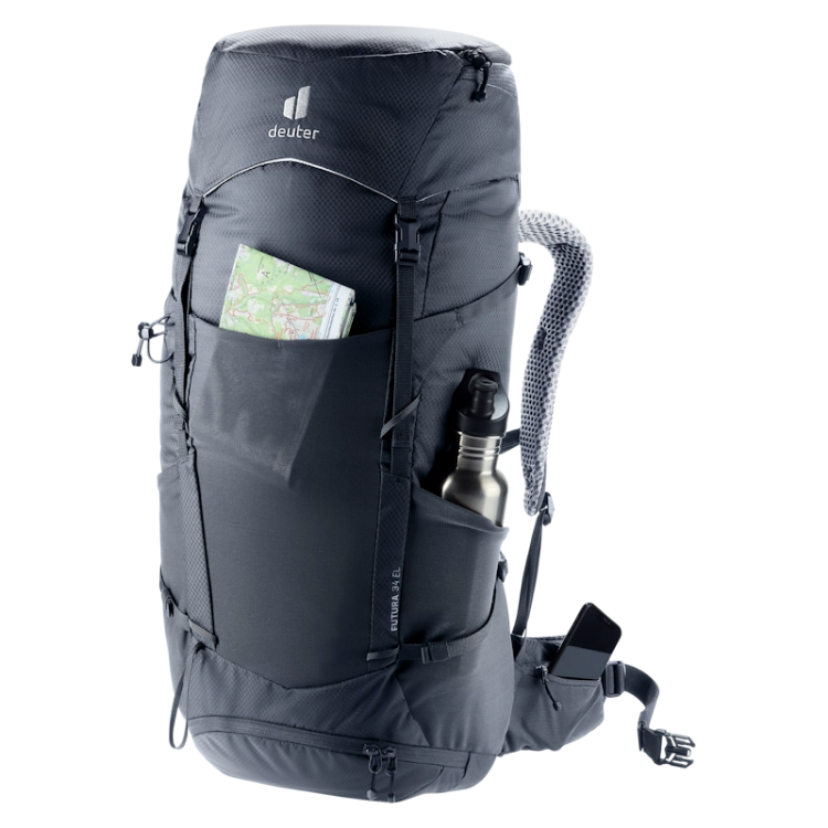 Deuter Futura 34 EL - Hiking Backpack - Black