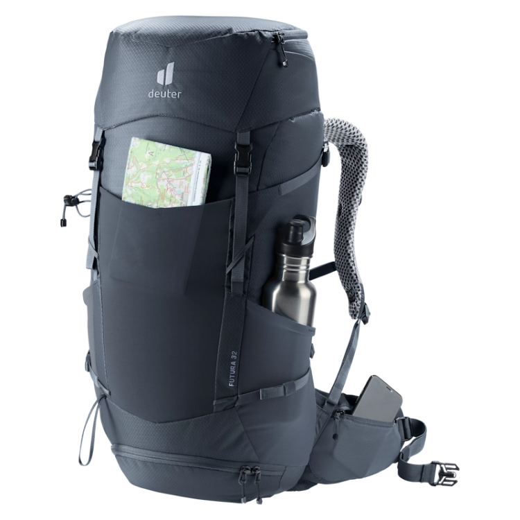 Deuter Fututra 32 - hiking backpack - black