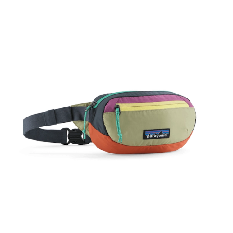Patagonia Terravia Mini Hip Pack - Patchwork - Gumtree Green