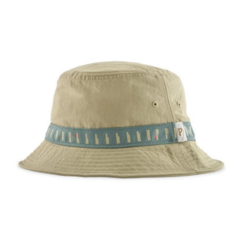 Patagonia Wavefarer Bucket Hat - Water Polo Waveside: Weathered Stone