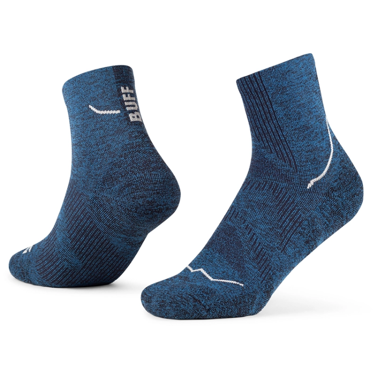 Buff Dryflx Quarter Sock DQ - Blue