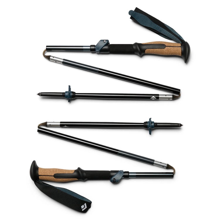 Black Diamond Trail Vista FLZ Trekking Poles - Midnight Blue