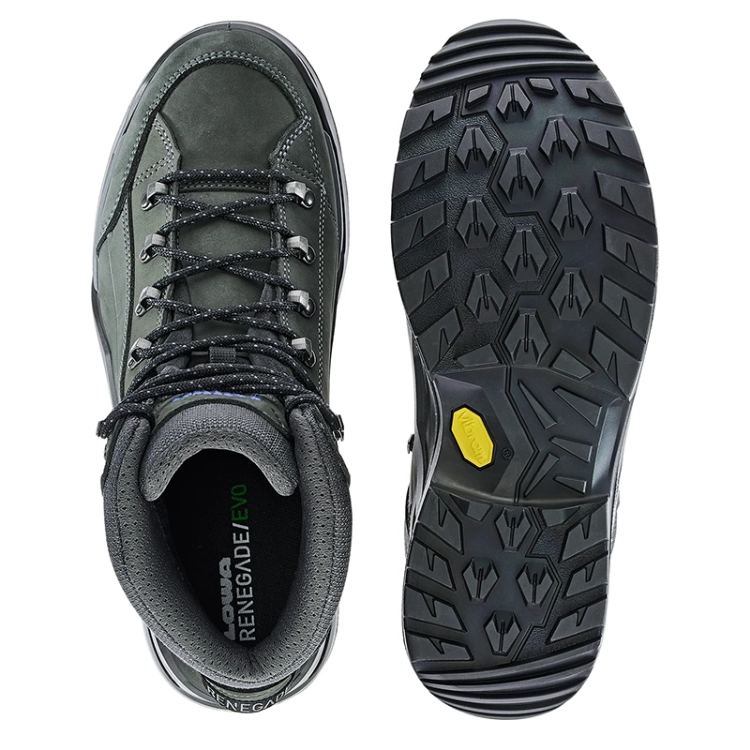 Lowa Renegade Evo GTX Mid W (Wide) - Anthracite / Steel Blue