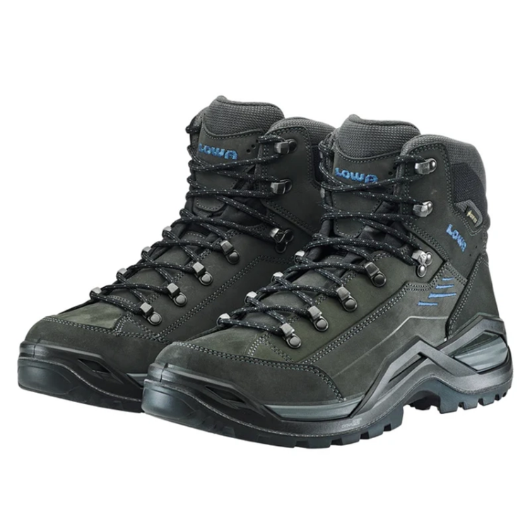Lowa Renegade Evo GTX Mid W (Wide) - Anthracite / Steel Blue