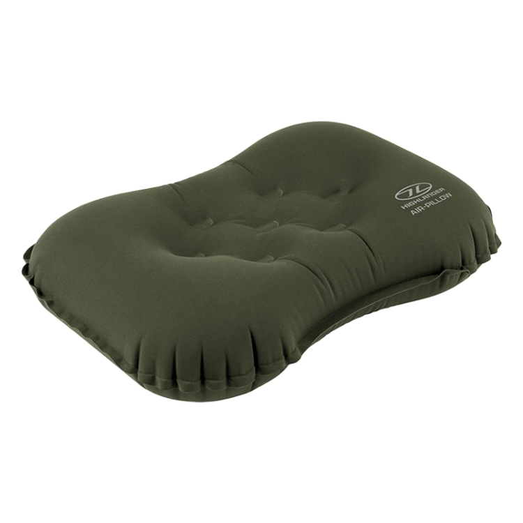 Highlander NAP-PAK Camping Air Pillow - Olive