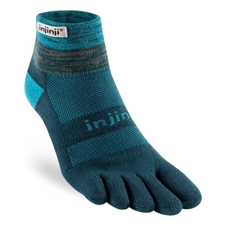 Injinji Trail Midweight Mini-Crew - Midnight