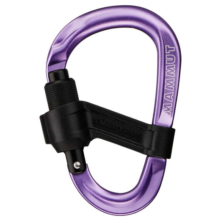 Mammut Smart HMS 2.0 Screwgate Carabiner - Alpine Calamint