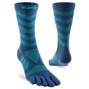 Injinji Women's Ultra Run Crew - Poseidon