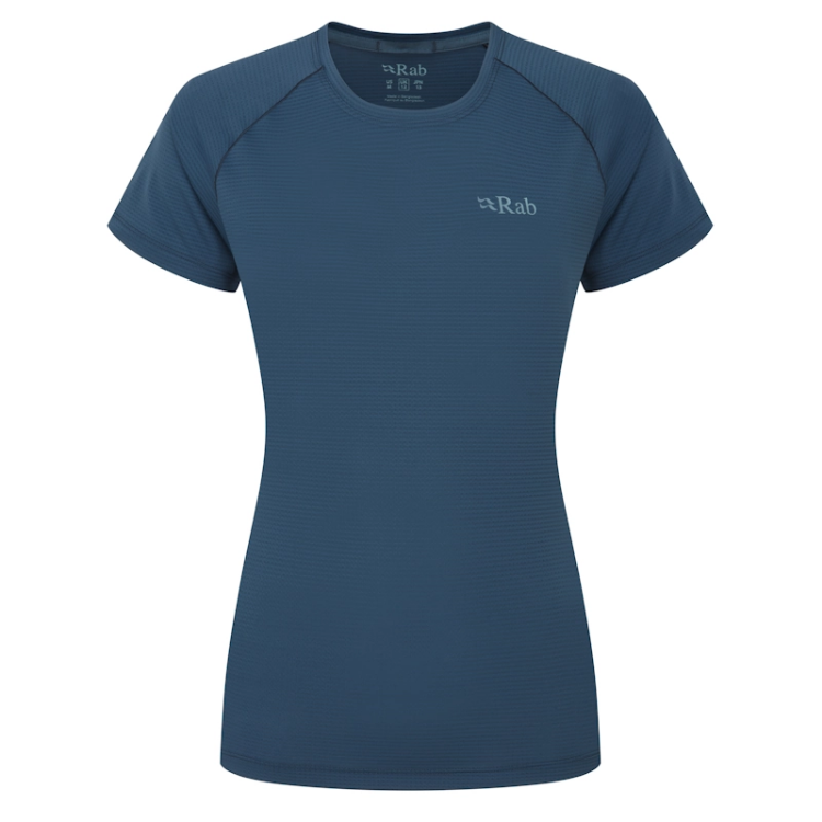 Rab Women's Sonic Tee - Tempest Blue