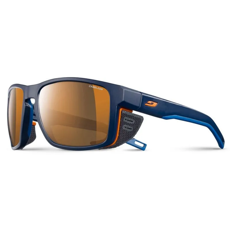 Julbo Shield - Reactiv 2-4 Polarized - Dark Blue / Orange