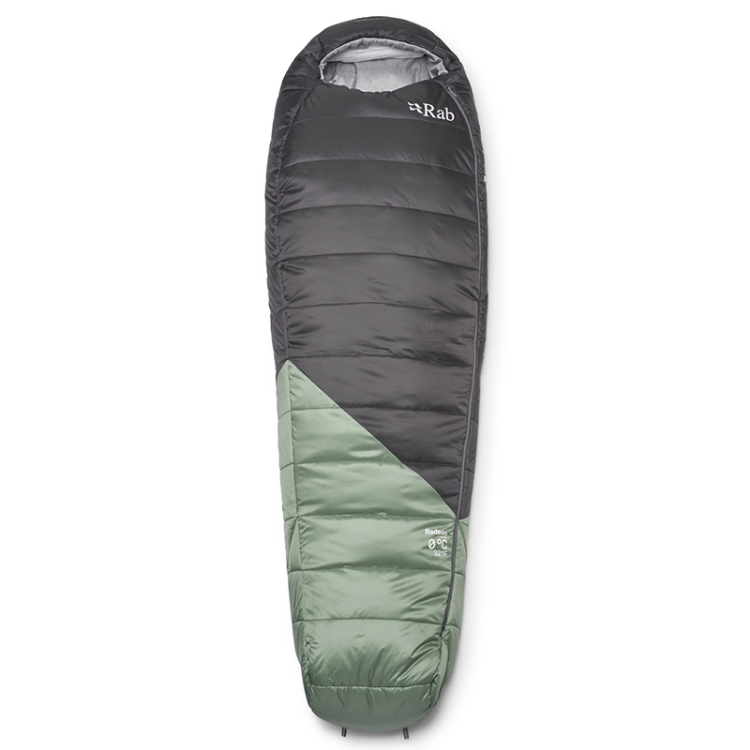 Rab Women's Radeon Synthetic Sleeping Bag (0°C) - Dark Fig Green / Graphene