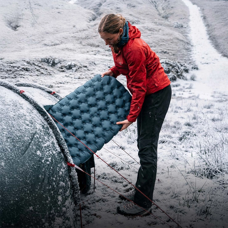 Highlander NAP-PAK Arctic R11 Mummy Lite Inflatable Sleeping Mat - Teal