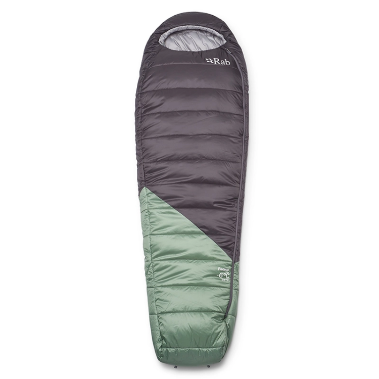 Rab Women's Radeon Synthetic Sleeping Bag (-6°C) - Dark Fig Green / Graphene