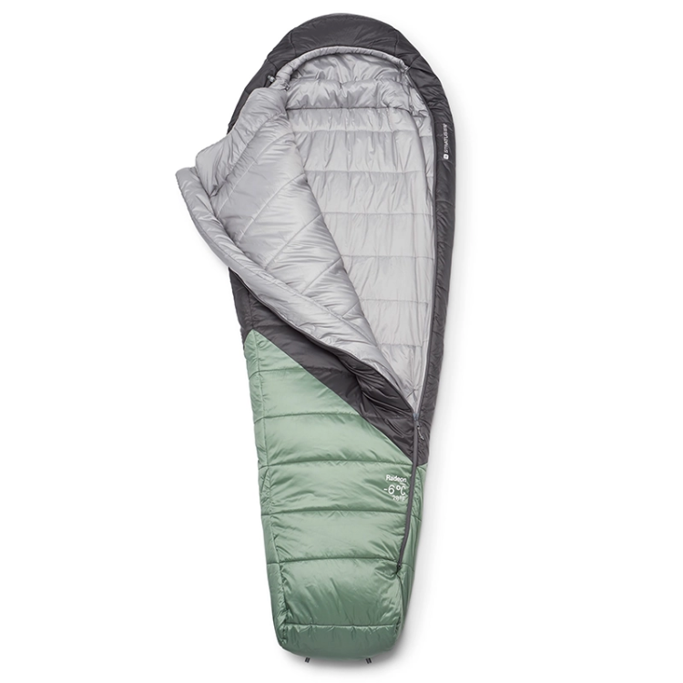 Rab Women's Radeon Synthetic Sleeping Bag (-6°C) - Dark Fig Green / Graphene