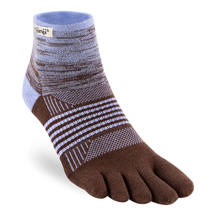 Injinji Women's Trail Midweight Mini-Crew - Periwinkle