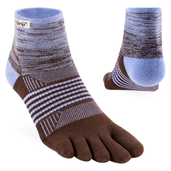 Injinji Women's Trail Midweight Mini-Crew - Periwinkle