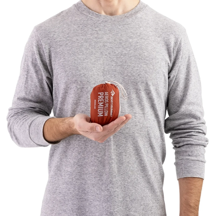 Sea to Summit Aeros Premium Pillow - Regular - Picante