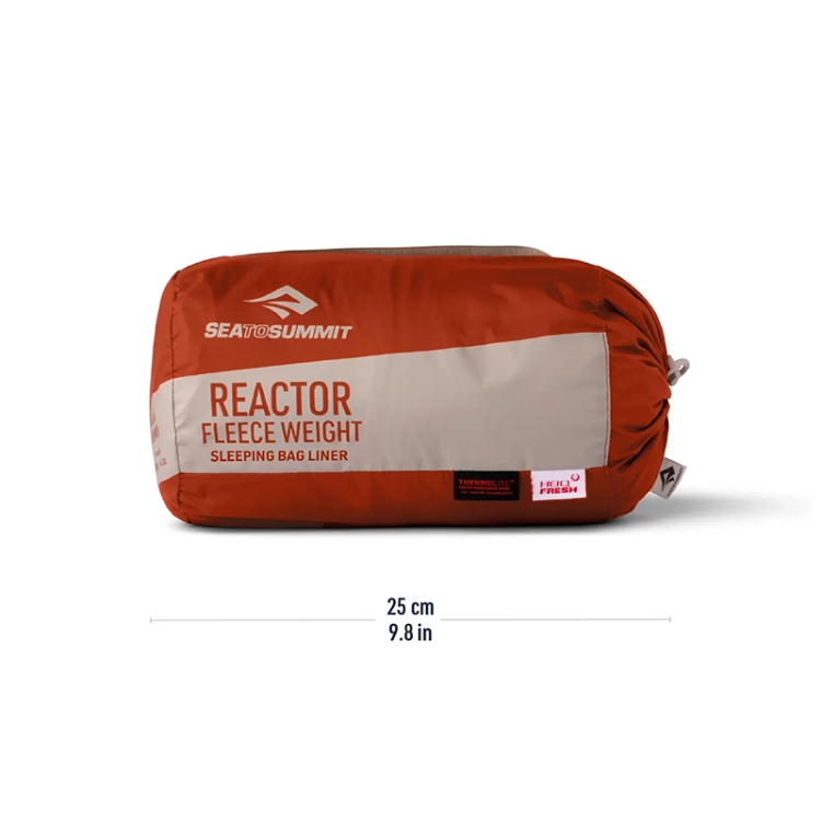 Sea to Summit Reactor Fleeceweight Liner - Picante - Regular