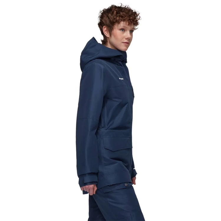 Mammut Fall Line HS Thermo Hooded Jacket Women - Marine