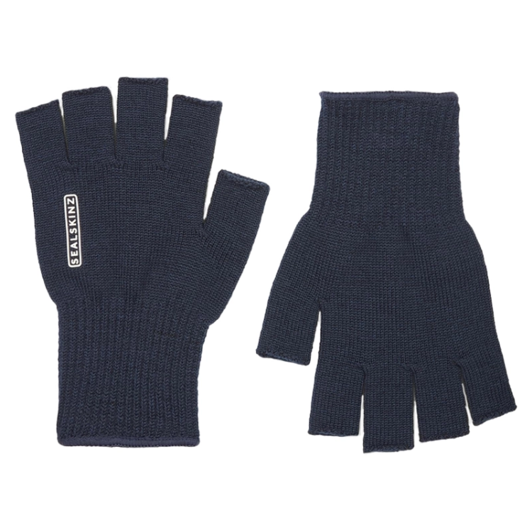 Sealskinz Thornham - Merino Fingerless Glove - Navy